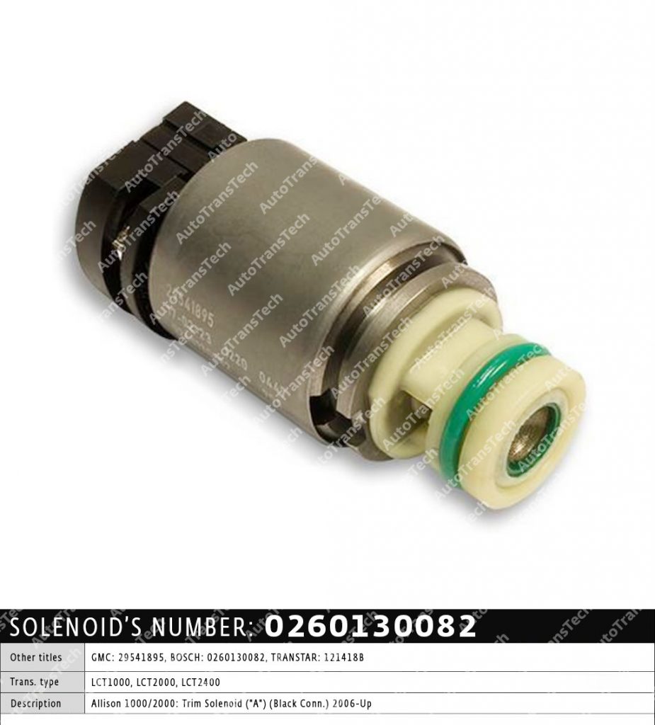 Solenoid 0260130082 – ATTCVT: Original Bosch CVT pushbelts&solenoids